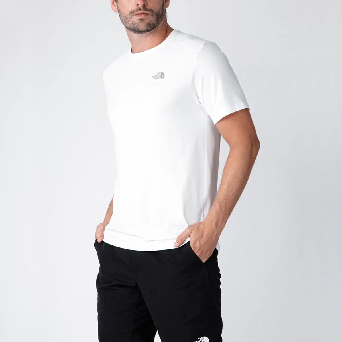 Miniatura Camiseta The North Face  Básica Masculina Branco - G