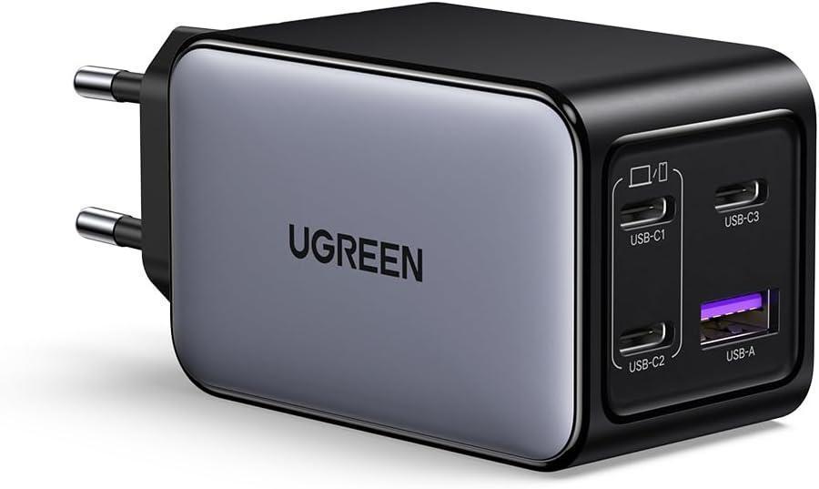 Miniatura Carregador Rápido Turbo 65W ( 4 Em 1 ) Ganinfinity Tomada
