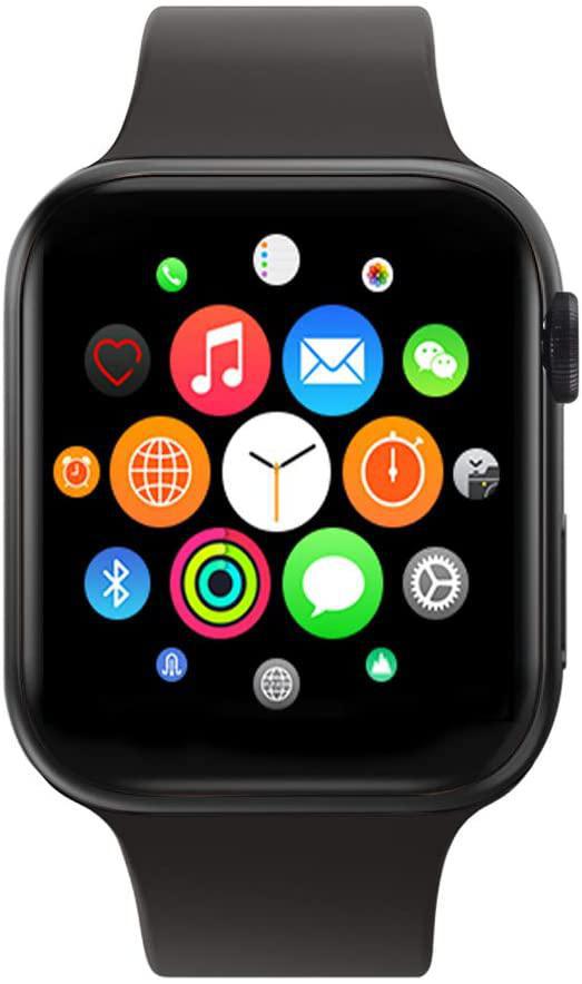 Miniatura Relógio Smartwatch Iwo 13 Pro 2 Pulseiras Serie 6 Preto Homologação: 32011106887