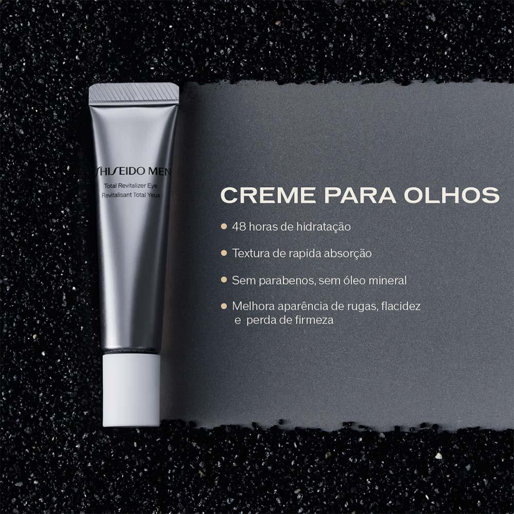 Miniatura Creme Revitalizador para Olhos Shiseido Men Total Revitalizer Eye 15ml