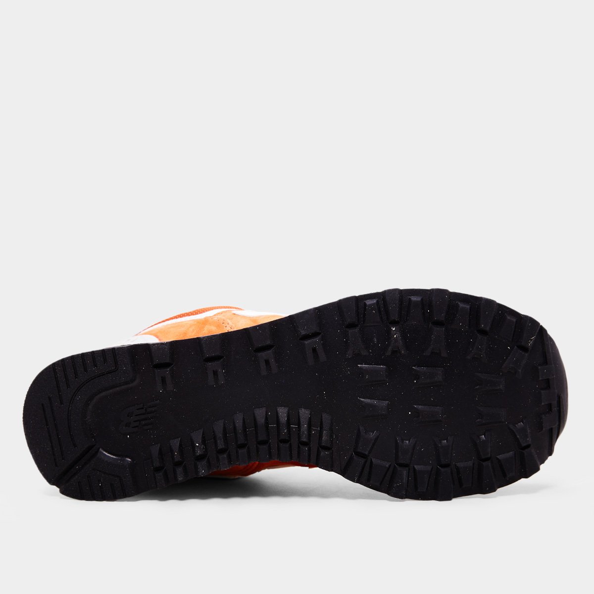 Miniatura Tênis New Balance 574 V2 Unissex Laranja+Branco - 40