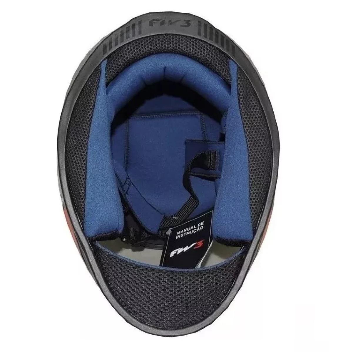 Miniatura Capacete Moto Fechado Fw3 Gt Joker Coringa Brilhante Tama 60