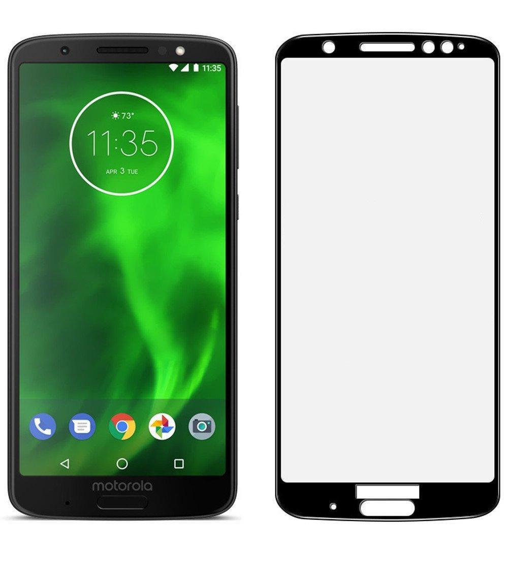 Miniatura Película De Vidro 3D 4D 5D Para Moto G6 Plus Xt1926 -  Preta