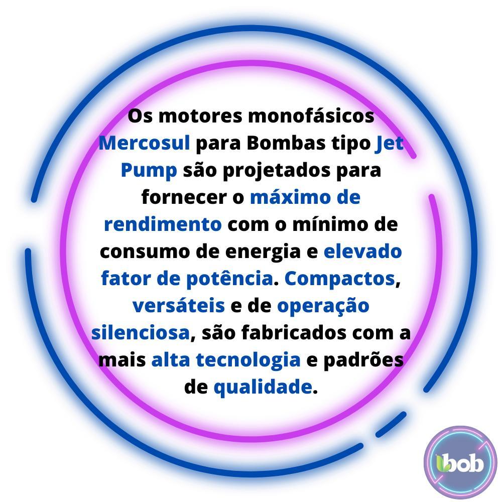 Motor Elétrico Monofásico 1CV Alta Rotação - Mercosul Motores