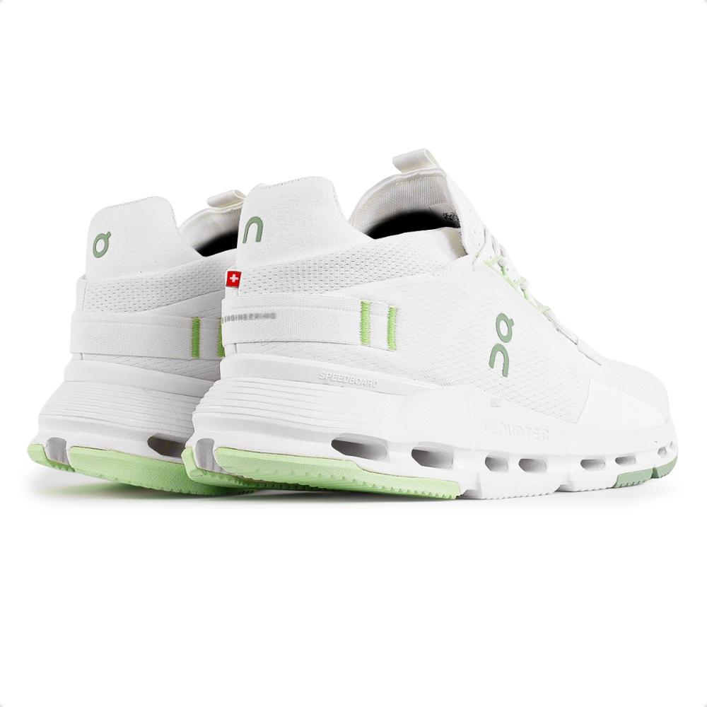 Miniatura Tenis On Running Cloudnova 2 Masculino Branco / Verde - 38
