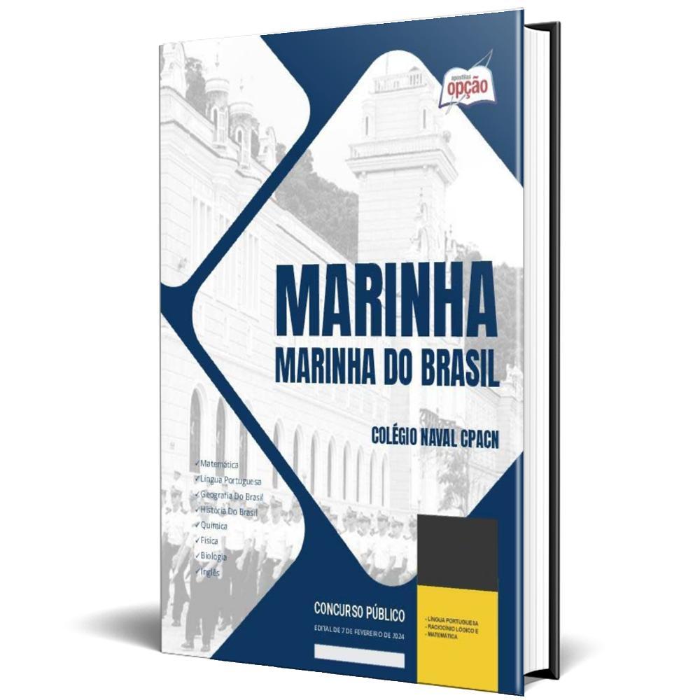 Miniatura Apostila Marinha Do Brasil 2024 - Colégio Naval Cpacn