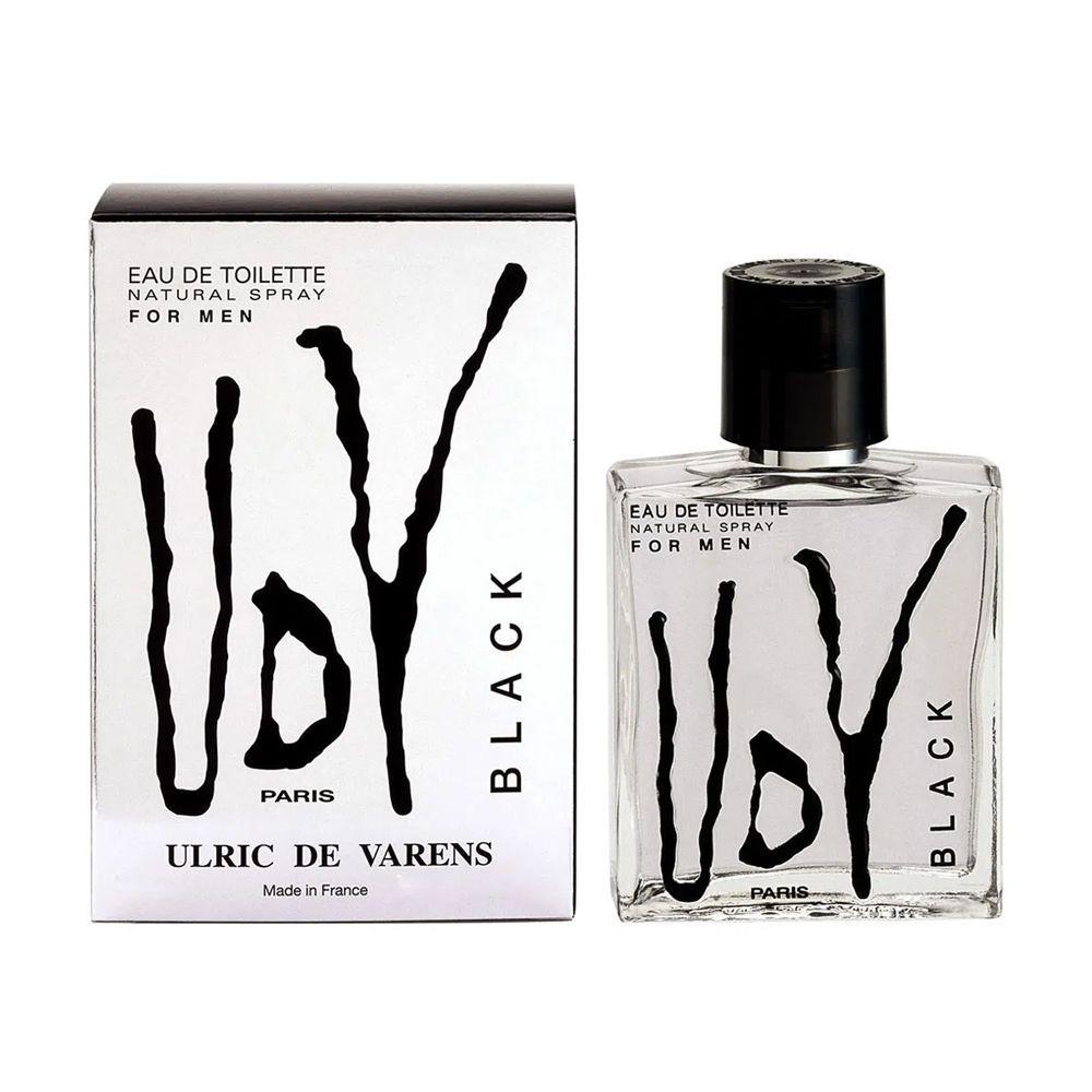 Miniatura Perfume Udv Black Ulric De Varens Eau De Toilette Masculino 100ml