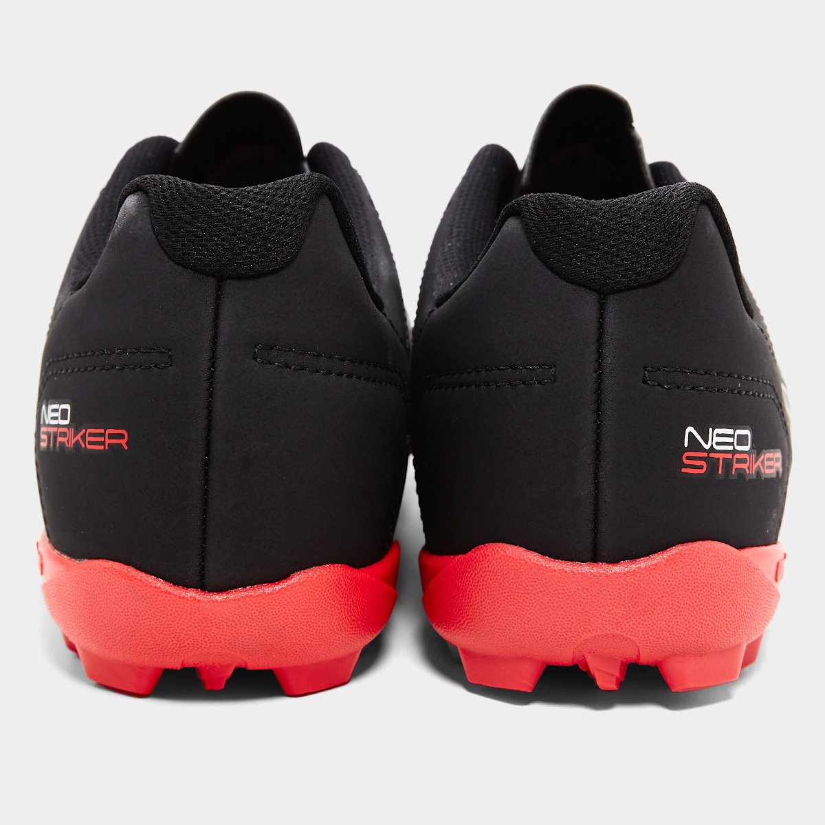 Miniatura Chuteira Society Umbro Neo Striker Unissex Preto+Vinho - 37