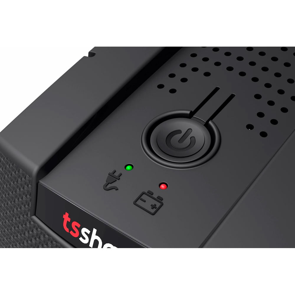 Miniatura Nobreak TS Shara UPS XPro Professional 1500VA Universal Bivolt - 4536 Preto - Bivolt