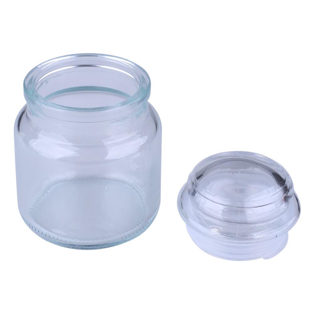 Miniatura Conjunto com 3 Potes Multi Vidro 200ml Dipp Cazza
