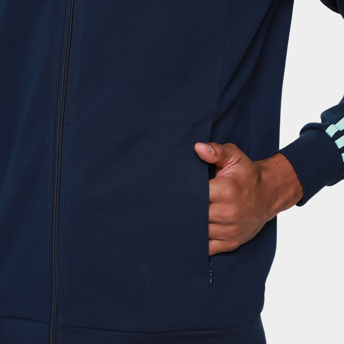 Miniatura Jaqueta Seleção Alemanha Away 2026 Hino Adidas Originals Masculina Azul - EGG