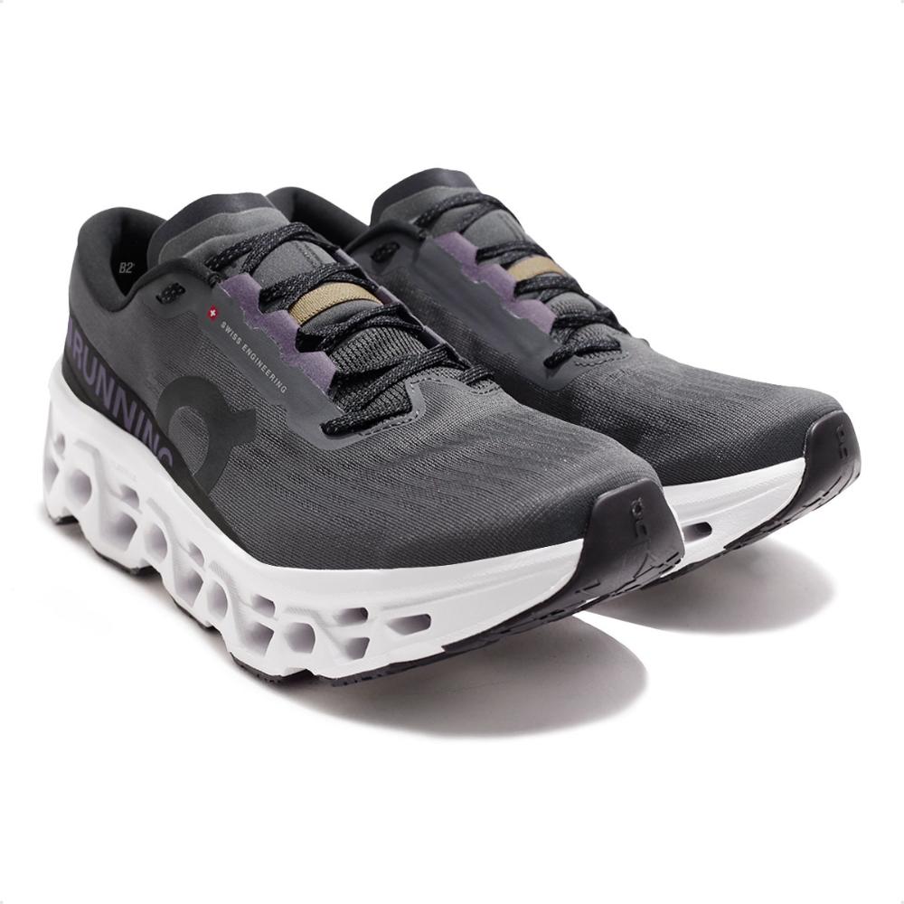 Miniatura Tênis On Running Cloudmonster 3 Masculino Chumbo / Preto - 38
