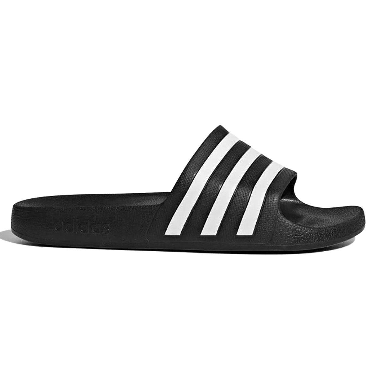 Miniatura Chinelo Adidas Adilette Unissex Preto+Branco - 34/35