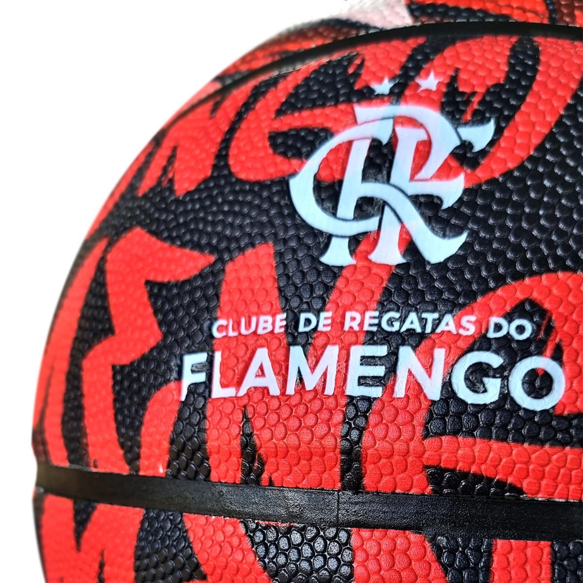 Miniatura Bola Flamengo Oficial Basquete Crf-Bas-1 Oficial