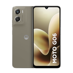 Smartphone Motorola Moto g06 4G Tela 6,9” 256GB Câmera 50MP Bege