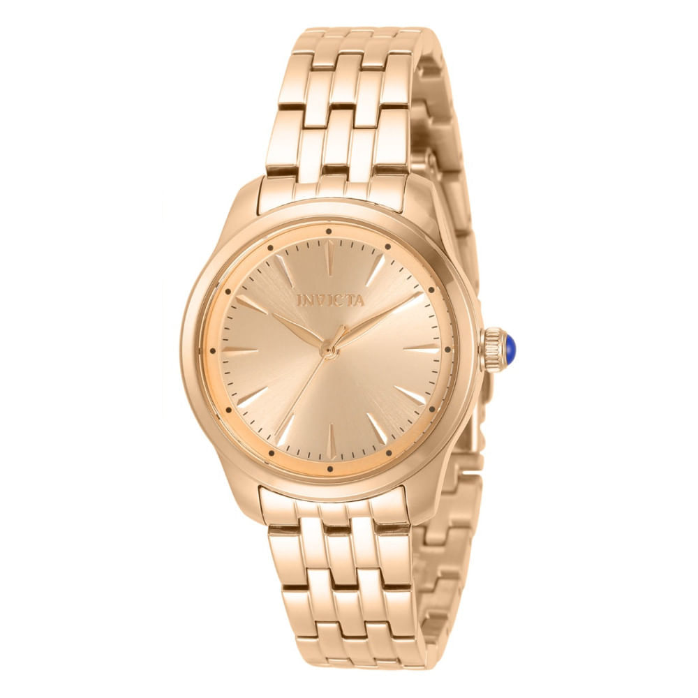 Miniatura Relgio feminino anjo - 33 mm. Ouro Rosa 31089, Invicta