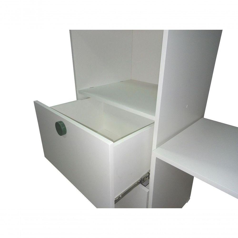 Miniatura Armário Infantil Montessoriano Rubi Mdf Guardaroupa Infantil