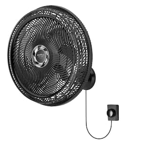 Miniatura Ventilador de Parede Britânia BVT575 Maxx Force 47cm com 3 Velocidades, 6 Pás e 176W - Preto 110V