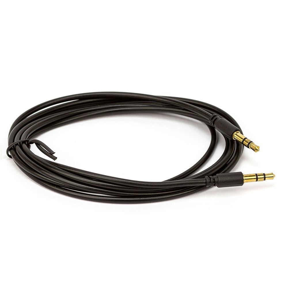 Miniatura Cabo P2 X P2 Auxiliar Estereo - 5 Mt