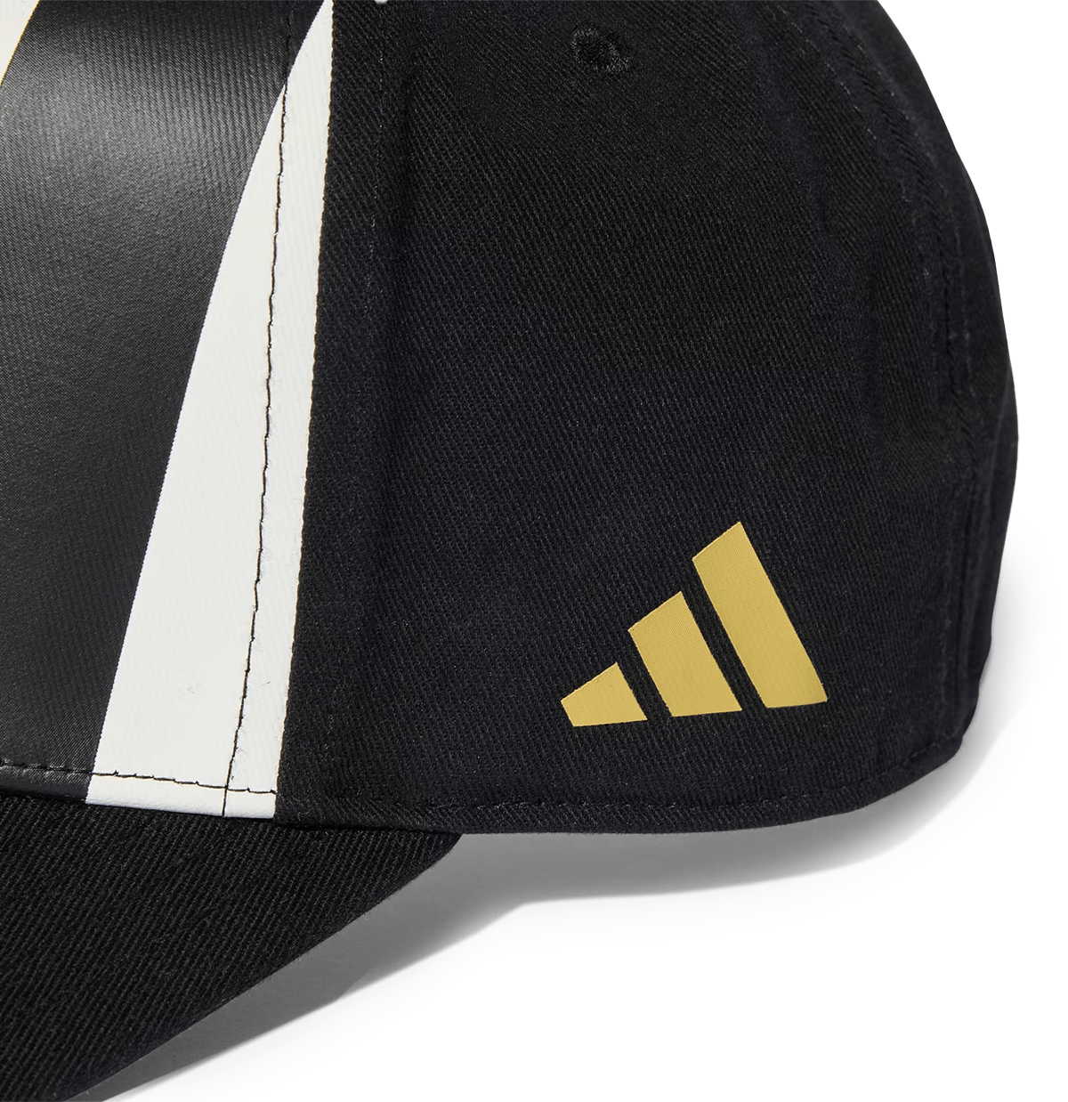 Miniatura Boné Preto e Branco adidas Atlético Mineiro 2025 Feminino