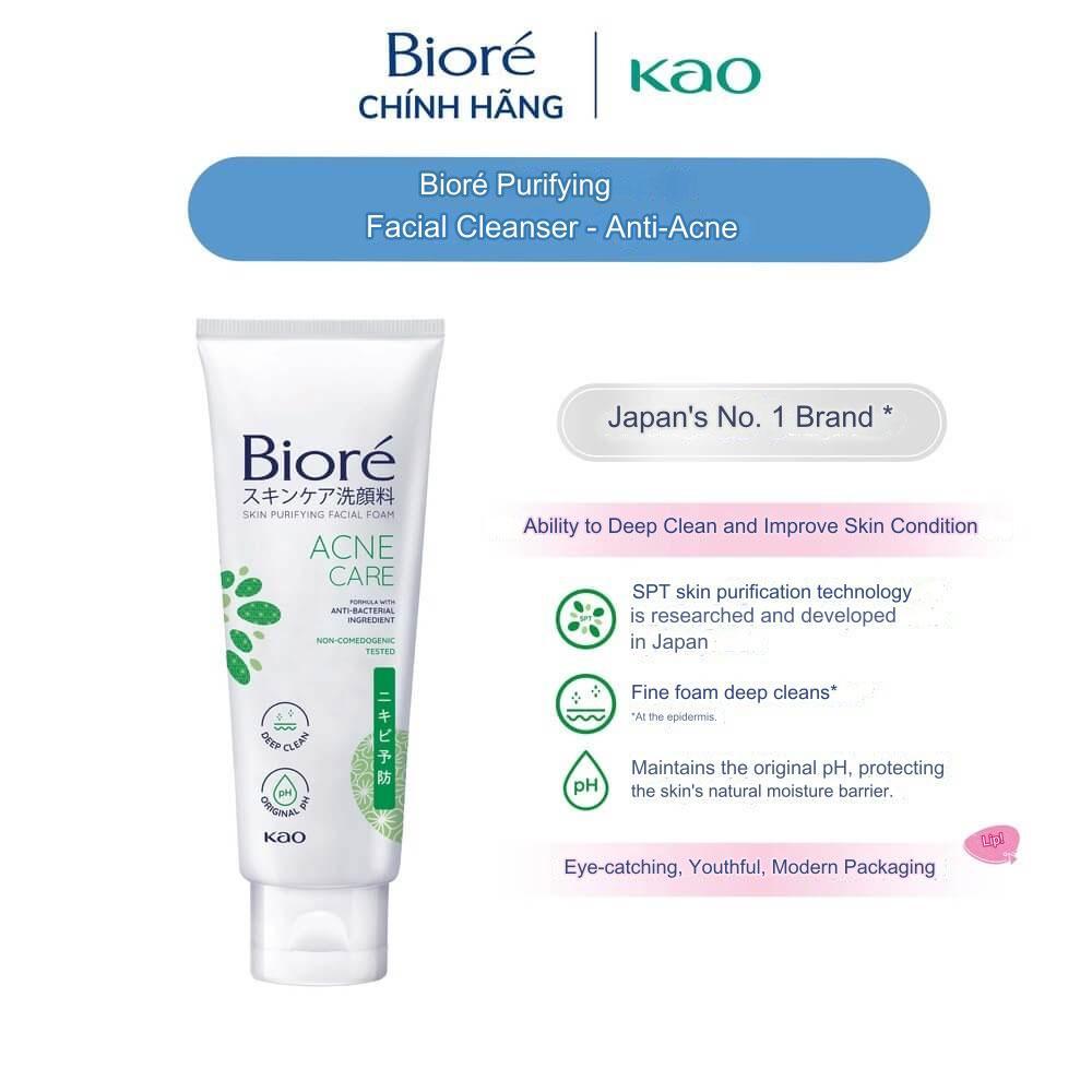 Miniatura Sabonete Limpeza Facial Bioré Skin Purifying Acne Care 50G