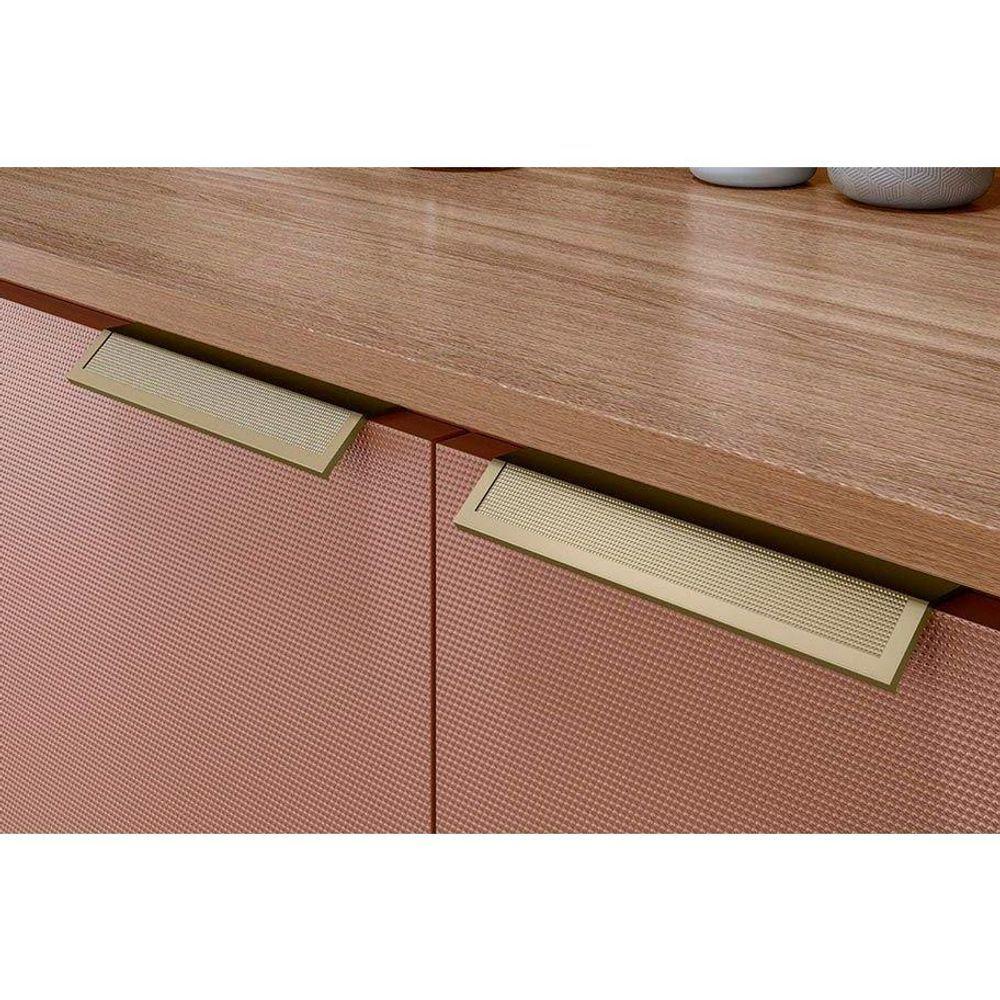 Miniatura Kit De Cozinha Compacta Amora C- 10 Portas E 2 Gavetas 198cm Amendola-marsala - Demóbile