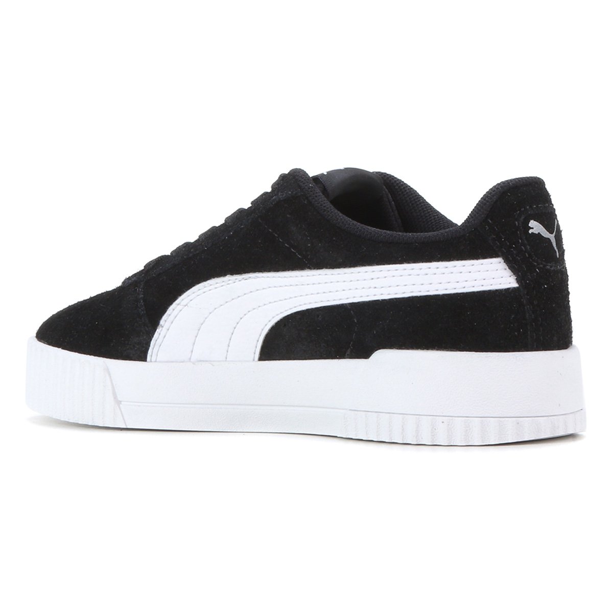 Miniatura Tênis Juvenil Puma Carina JR Preto+Branco - 34