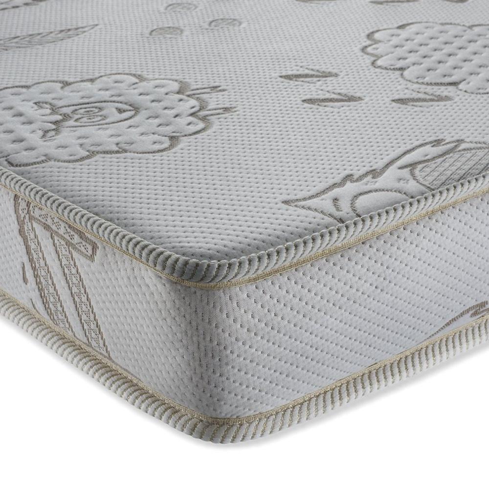 Miniatura Colchão Baby Malha Petit Perle 70x130x12cm Ortobom Branco