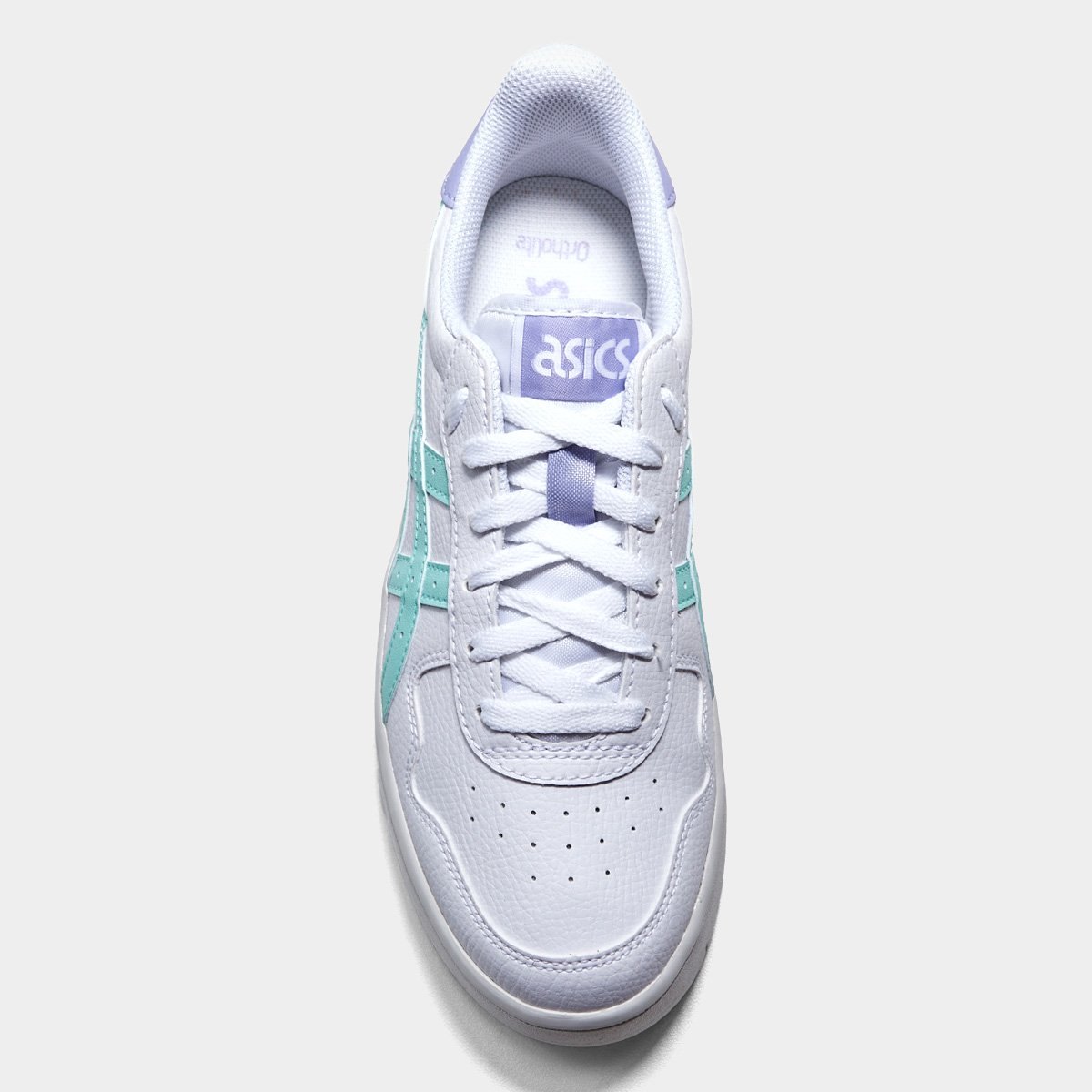 Miniatura Tênis Asics Japan S PF Feminino Branco+Azul Claro - 34