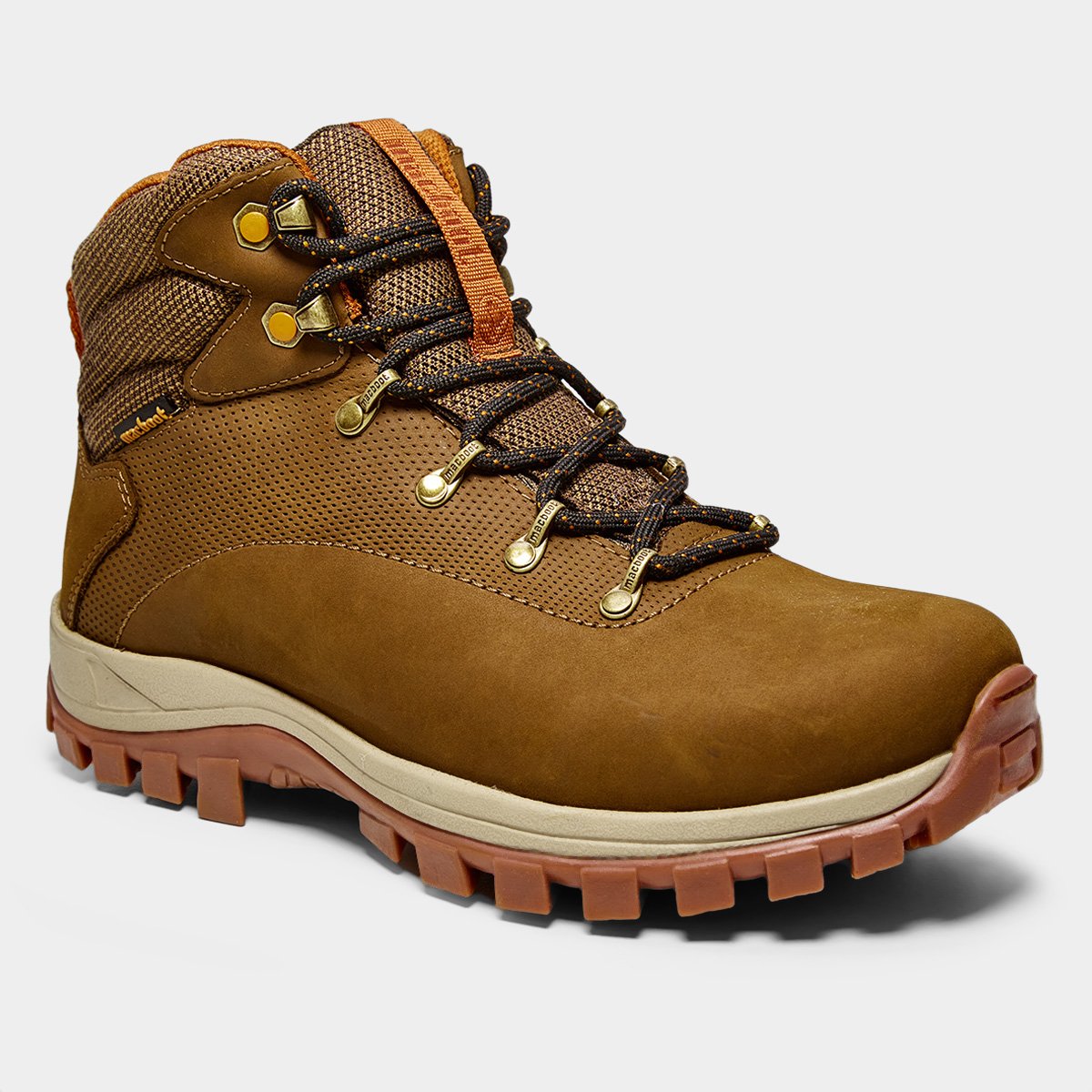 Miniatura Bota Couro Macboot Sumauma Feminina Marrom Claro - 34
