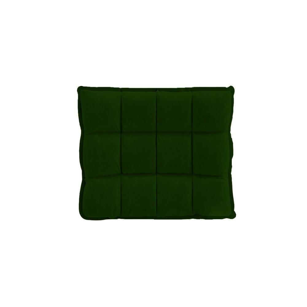 Miniatura Puff Moderno Luxo Sala Sofisticação Cozinha Escritório Verde