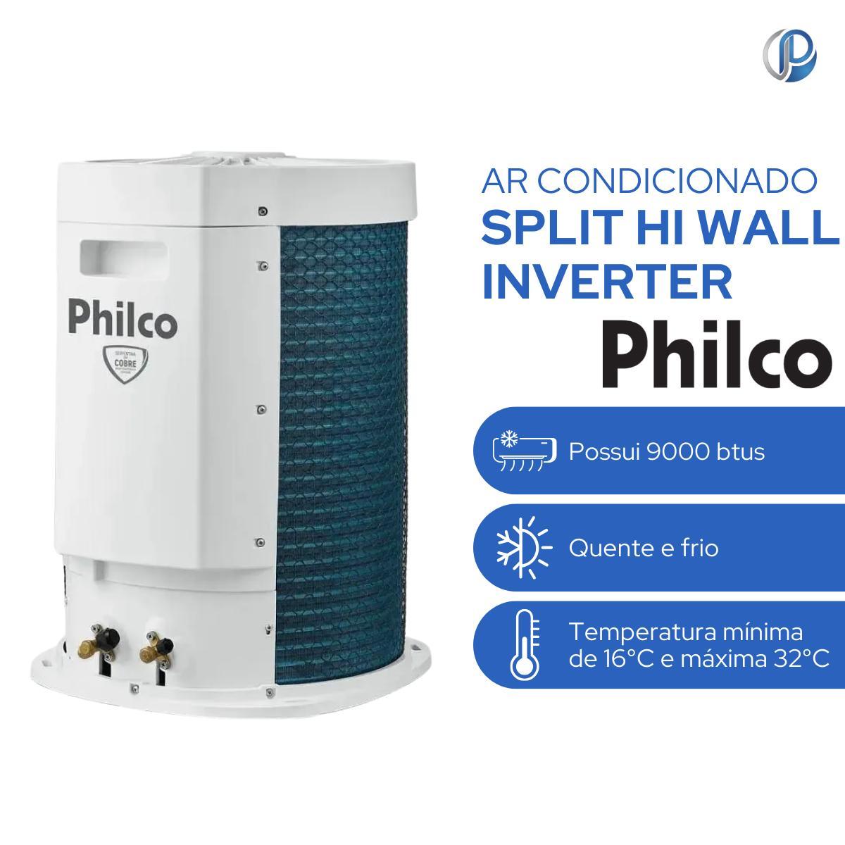 Miniatura Ar-Condicionado Split Inverter 9000 Btus Philco 220V