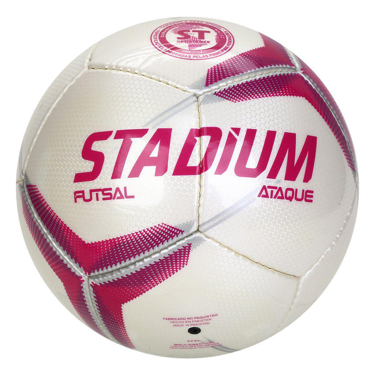 Miniatura Bola De Futsal Quadra Stadium Ataque Ii Ix Costurada A Mão
