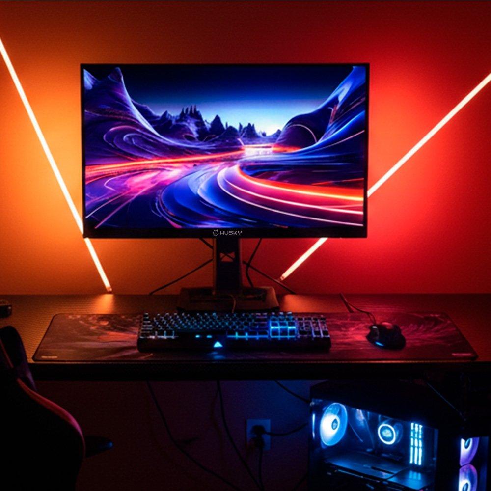 Miniatura Monitor Gamer Husky Boreal 27", QHD, 200Hz, 1ms, IPS, Adaptive Sync, DisplayPort e HDMI, HDR400 - HMG00827PT