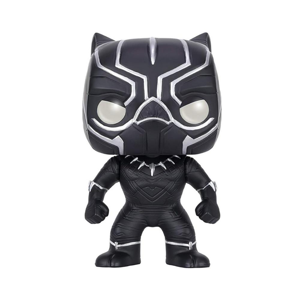 Miniatura Funko Pop Captain America 130 Black Panther Pantera Negra