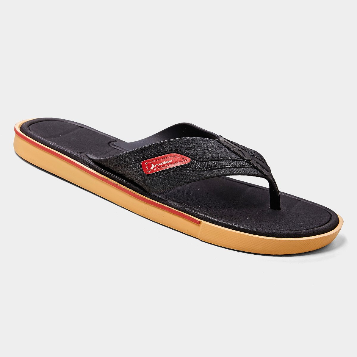Miniatura Chinelo Rider Spin Masculino Bege - 37/38