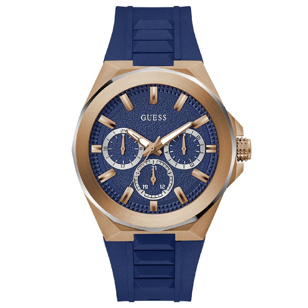 Miniatura Relógio Guess Masculino Multifunção GW0799G2 Azul