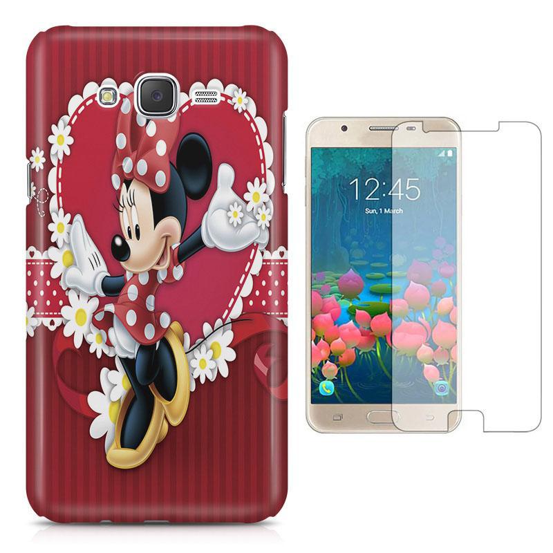 Miniatura Kit Capa Galaxy J7 2016 Minnie E Película