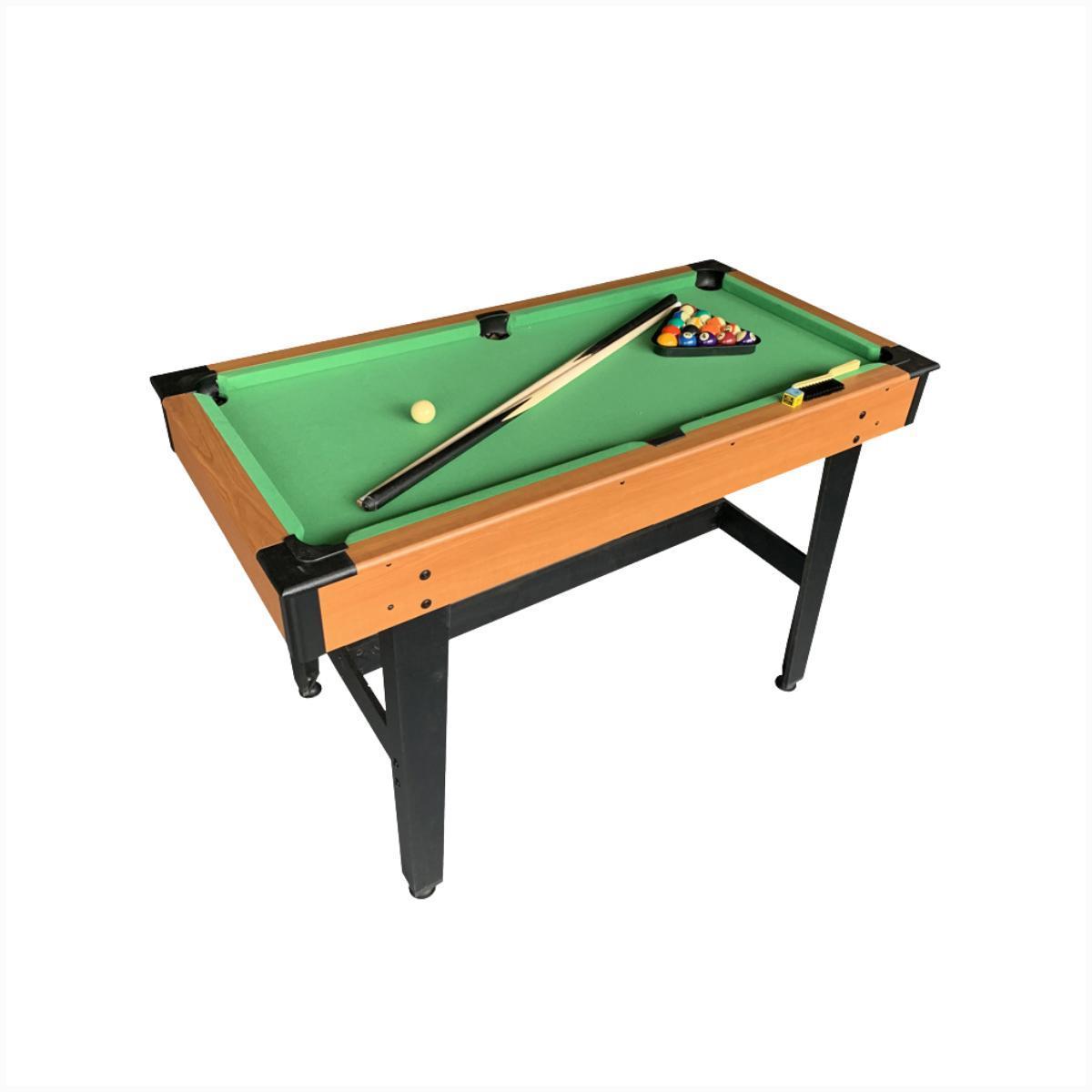 Miniatura Mesa De Bilhar Infantil Sinuca Grande 16 Bolas Triângulo Giz