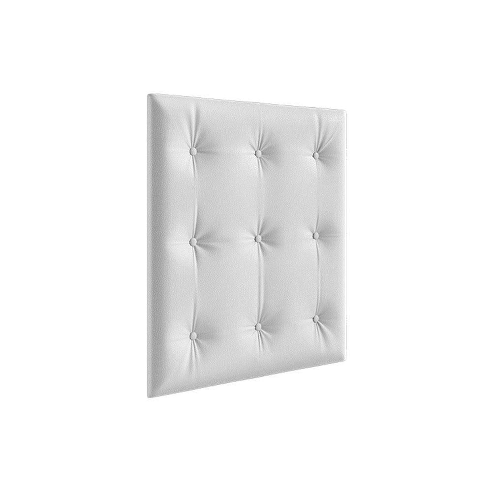Miniatura Multiuso De Quarto Bebê Kit Capitonê Courano P- Berço Retrô Branco - Peroba