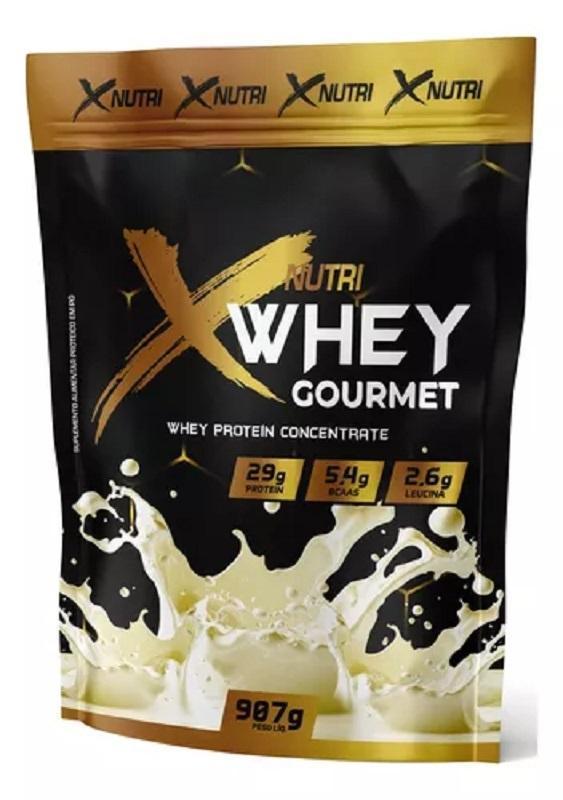 Miniatura Whey Gourmet X Nutri Concentrado Baunilha 907G