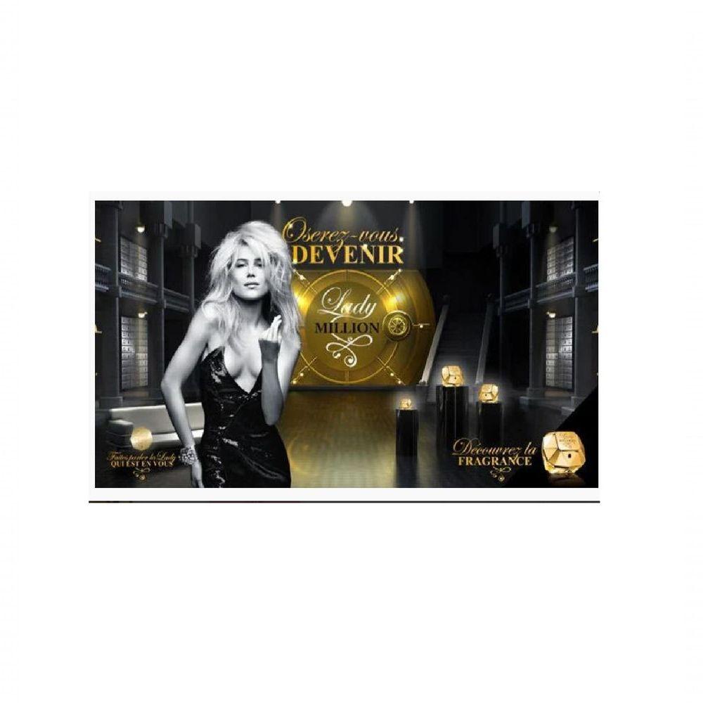Miniatura Perfume Paco Rabanne Lady Million Edp Perfume Feminino 80ml