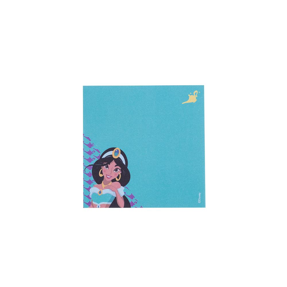 Miniatura Bloco Adesivo Post-it Kit Princesas Jasmine Aurora Maxprint