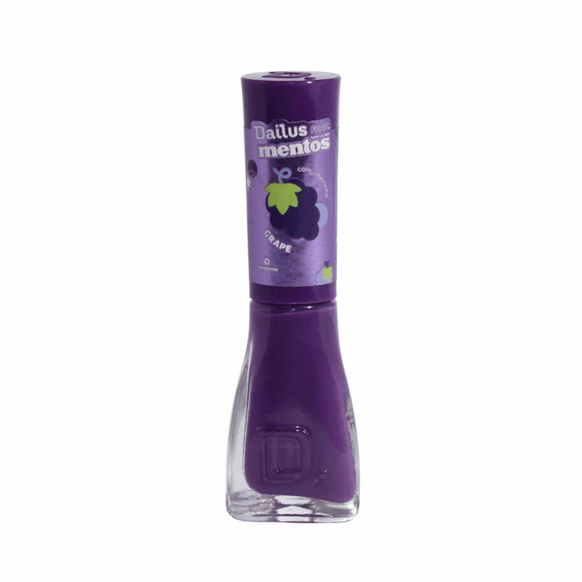 Miniatura Esmalte Dailus Grape - Roxo com Cheirinho de Uva