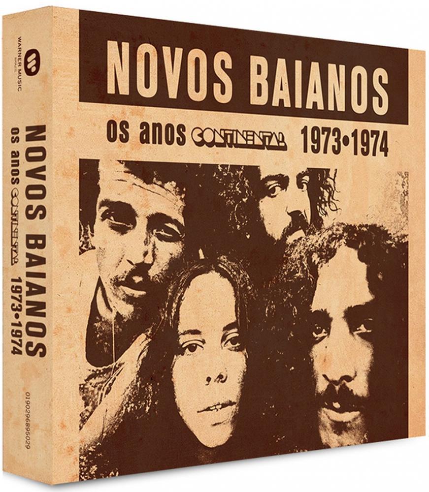 Miniatura Cd Novos Baianos (2 Cds) - 1973 & 1974 Os Anos Continental