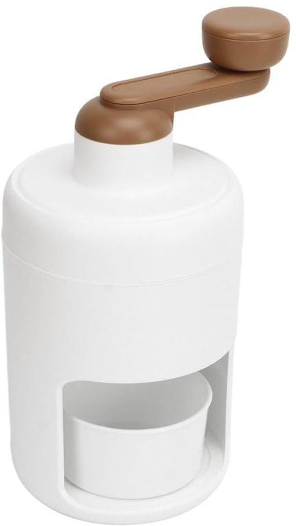 Miniatura Máquina De Raspadinha De Gelo Triturador Sorvete Manual