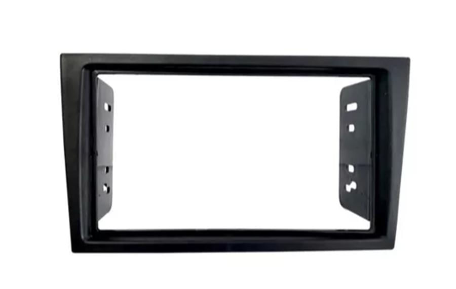 Miniatura Moldura 2Din Mp5 Corsa Montana Meriva Vectra Completa Preta