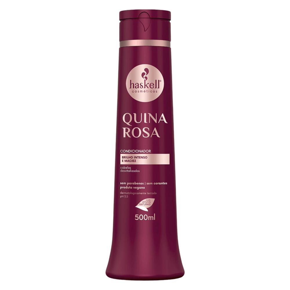 Kit Quina Rosa Haskell Sh. Condicionador E Máscara 500Ml/G