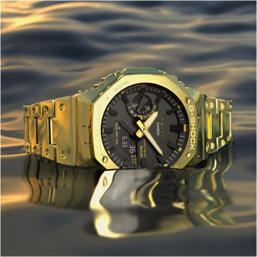 Relógio G-Shock G-Steel Dourad… | Shopping do Inter