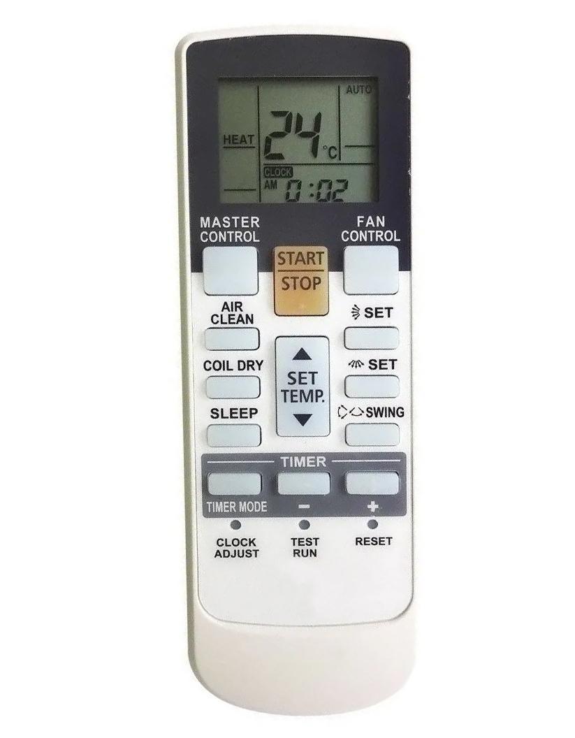 Miniatura Controle Remoto Ar Fujitsu AR-RAC3E ABBF18LAT Compatível